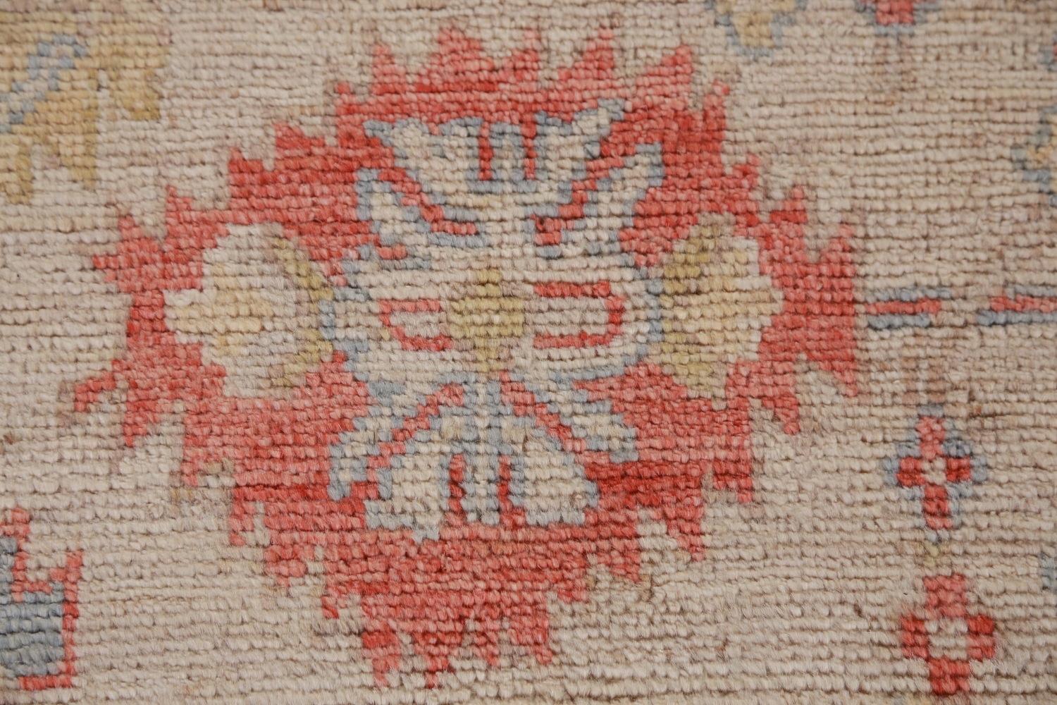 Vegetable Dye Oushak Turkish Area Rug 6x9