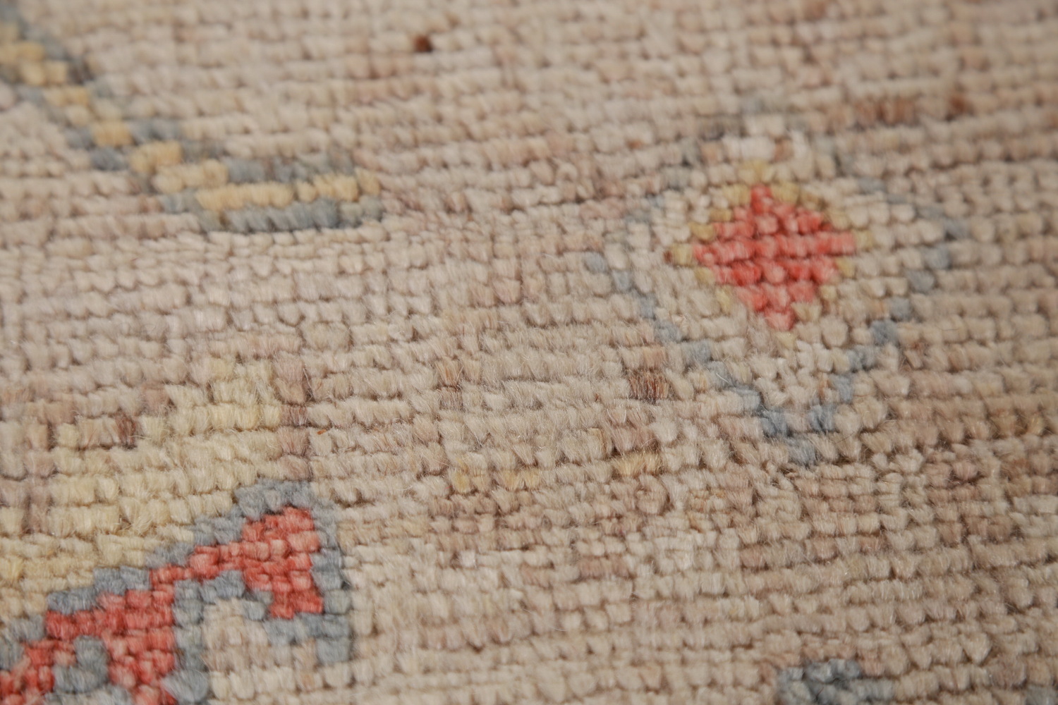 Vegetable Dye Oushak Turkish Area Rug 6x9