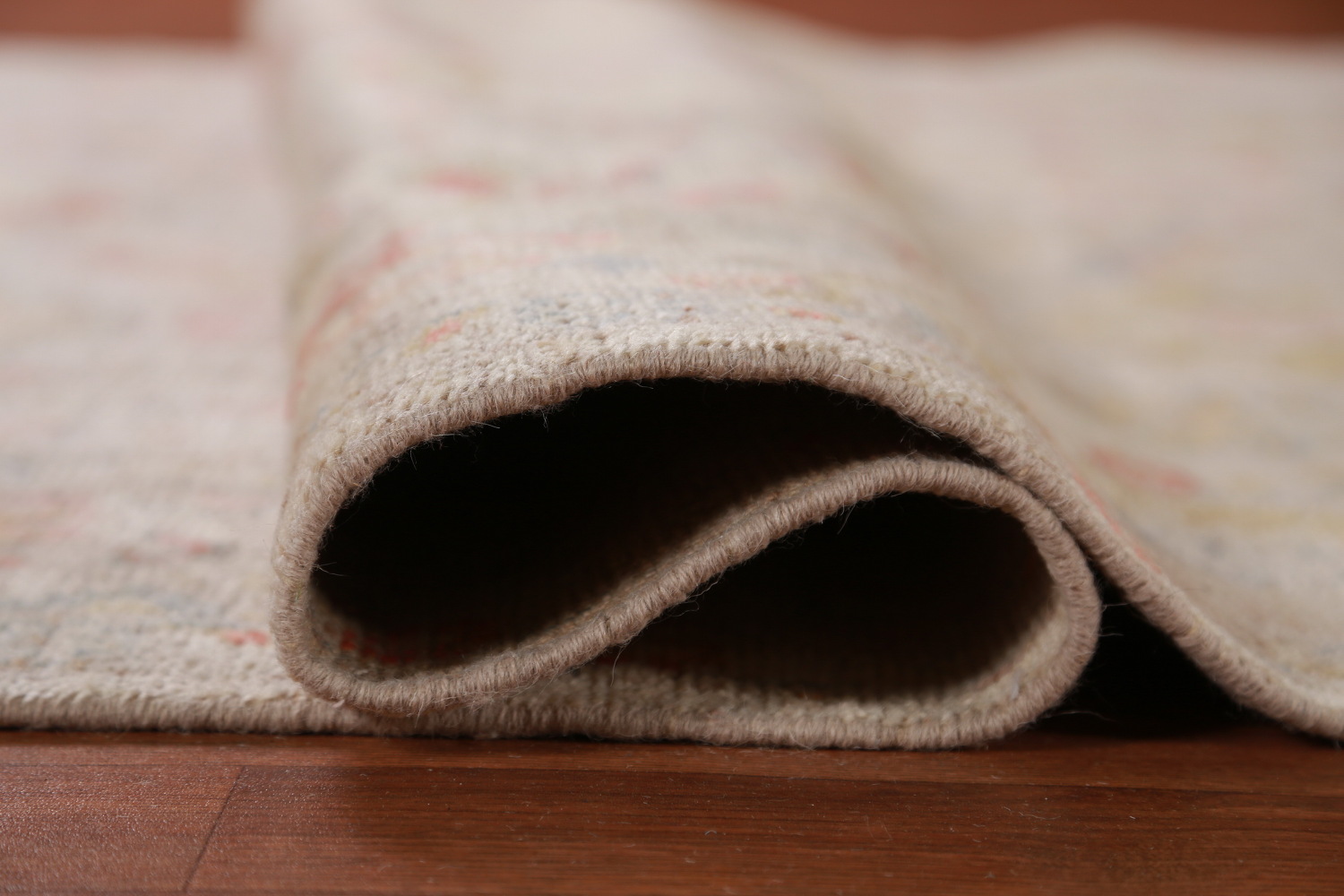 Vegetable Dye Oushak Turkish Area Rug 6x9