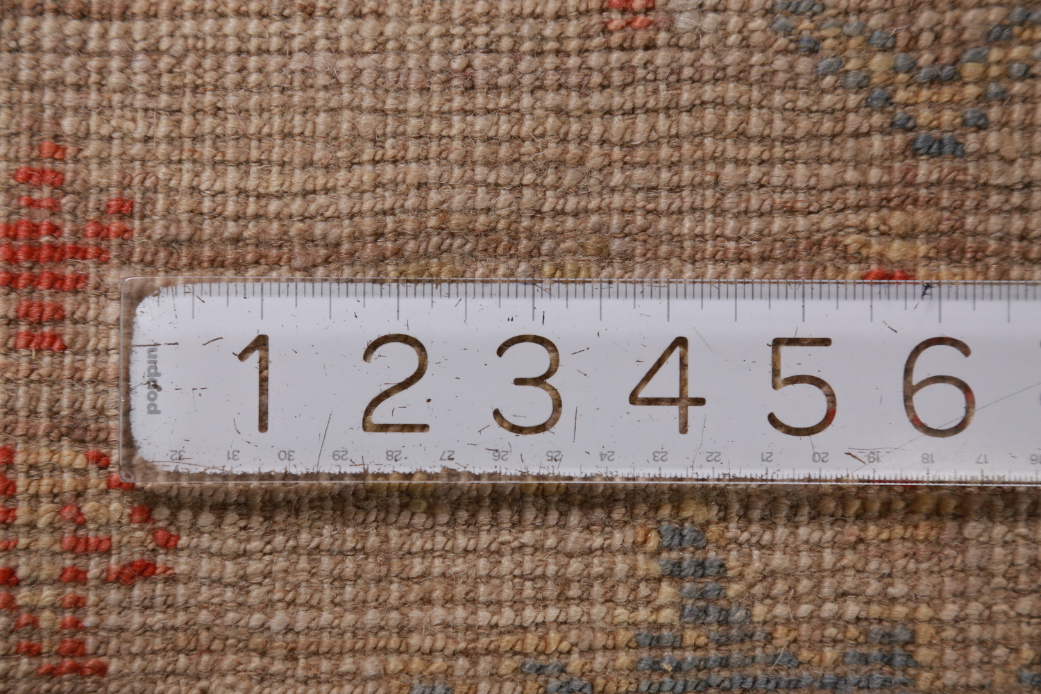 Vegetable Dye Oushak Turkish Area Rug 6x9