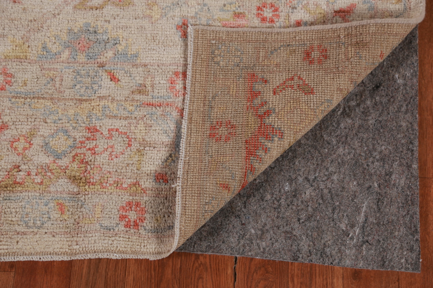 Vegetable Dye Oushak Turkish Area Rug 6x9