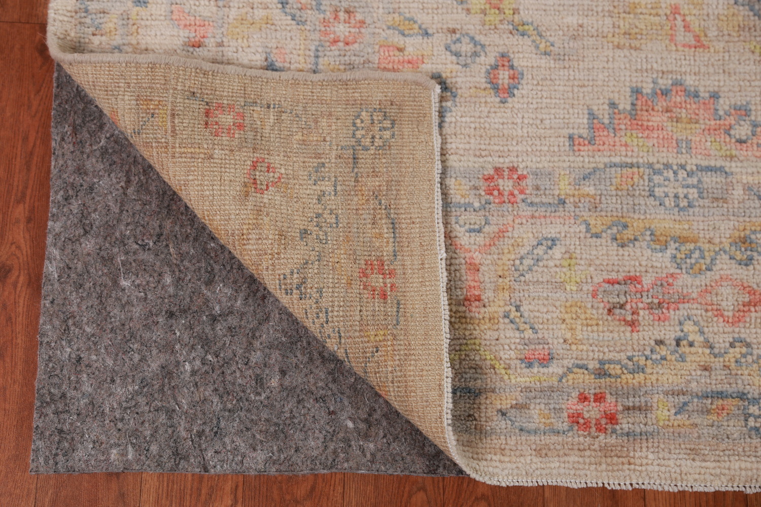 Vegetable Dye Oushak Turkish Area Rug 6x9
