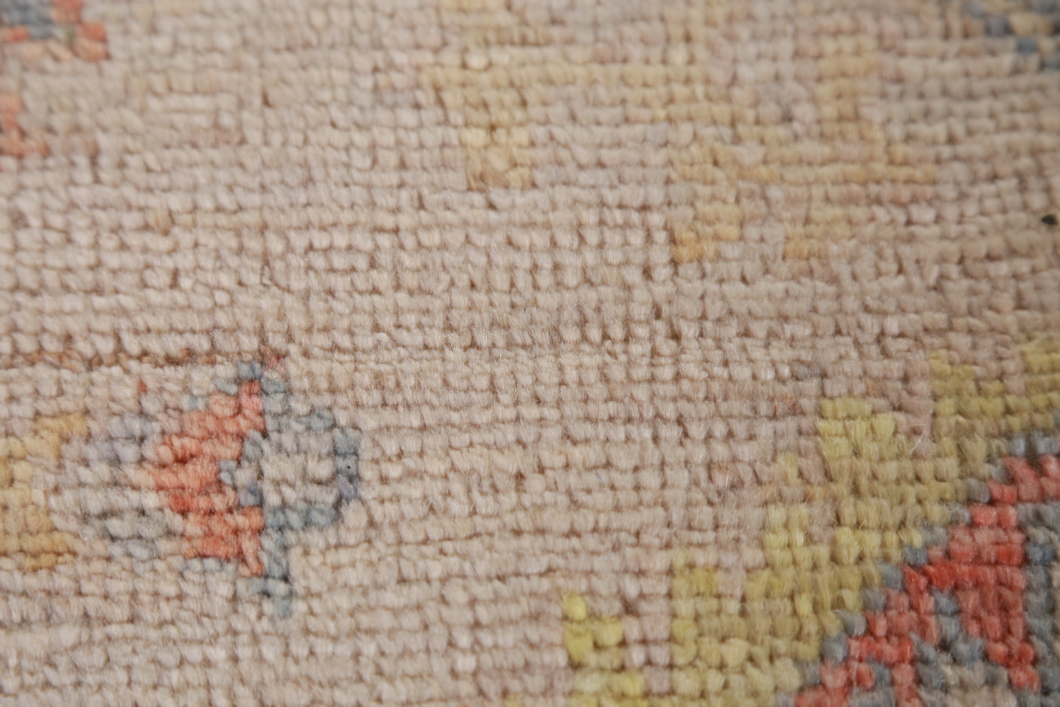 Vegetable Dye Oushak Turkish Area Rug 6x9