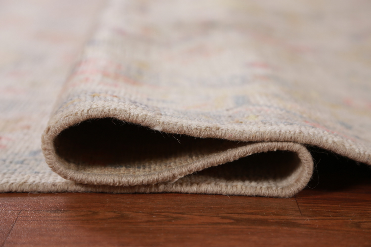 Vegetable Dye Oushak Turkish Area Rug 6x9