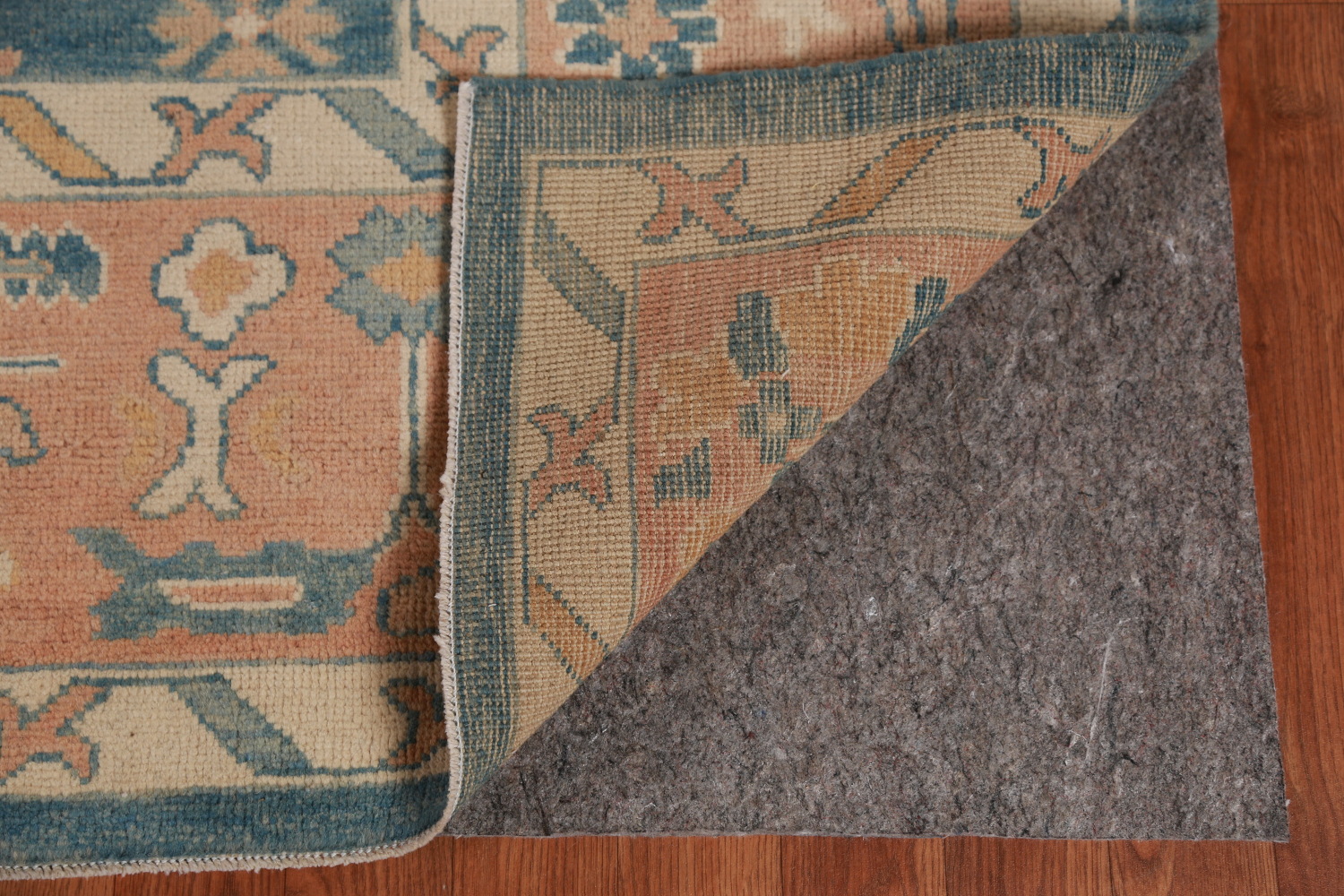 Vegetable Dye Oushak Turkish Large Rug 10x14