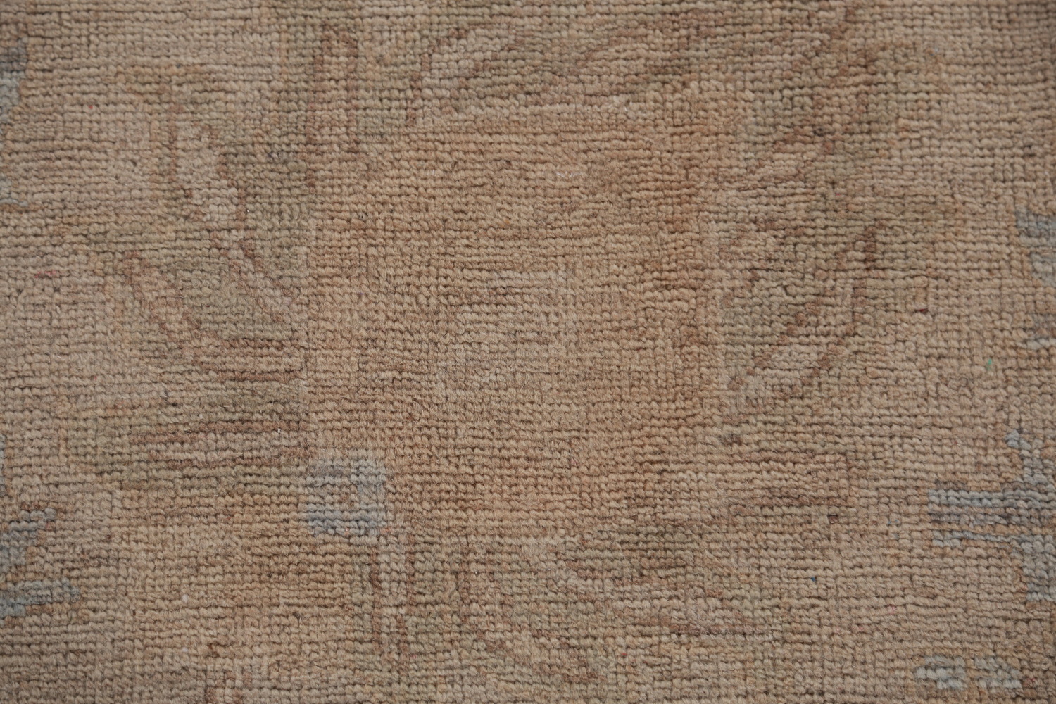 Vegetable Dye Floral Oushak Turkish Area Rug 8x10