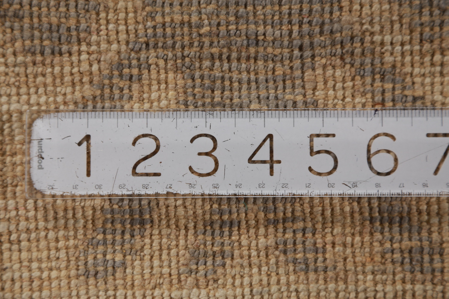 Vegetable Dye Gray Oushak Turkish Area Rug 9x12