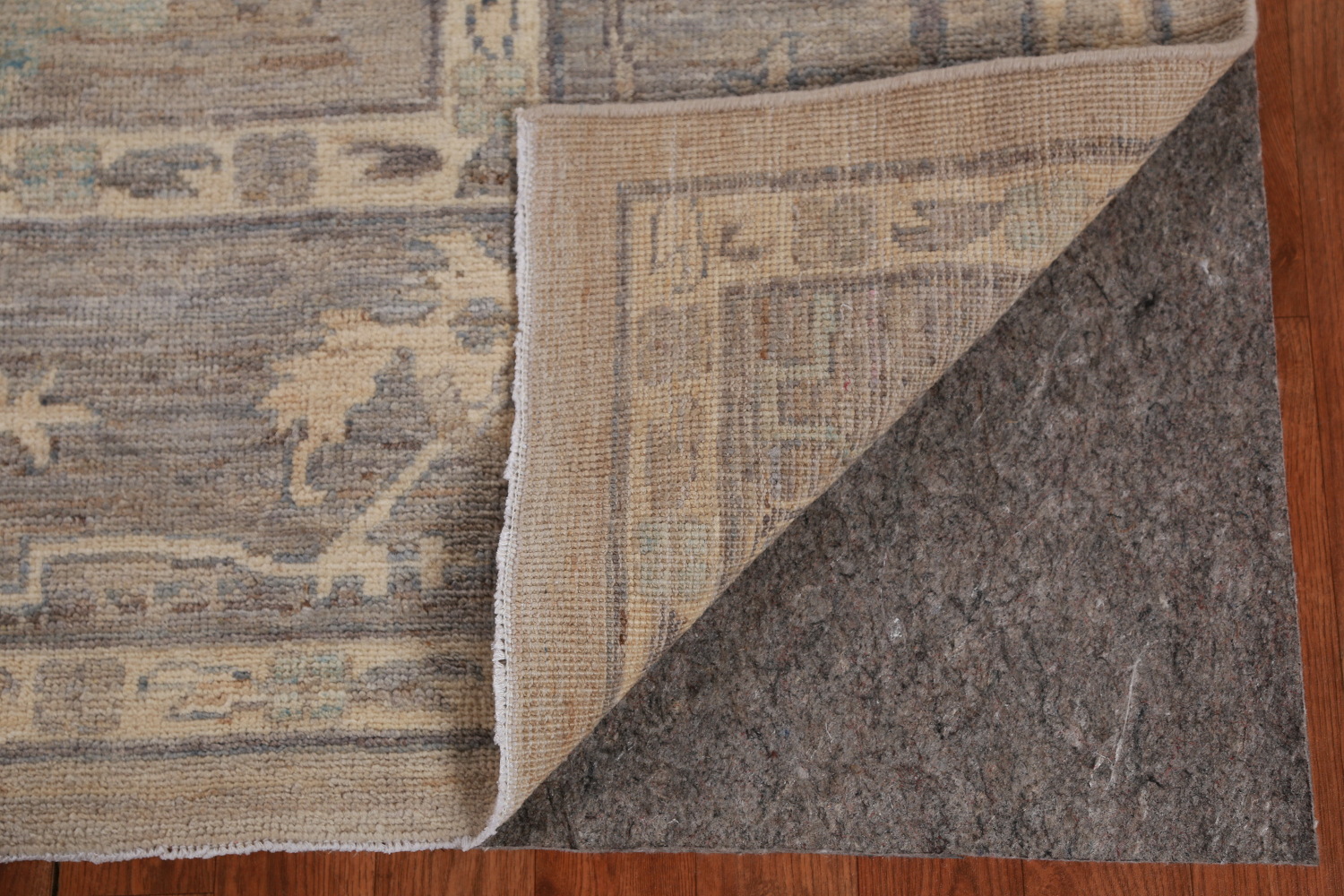 Vegetable Dye Wool Oushak Turkish Area Rug 9x12