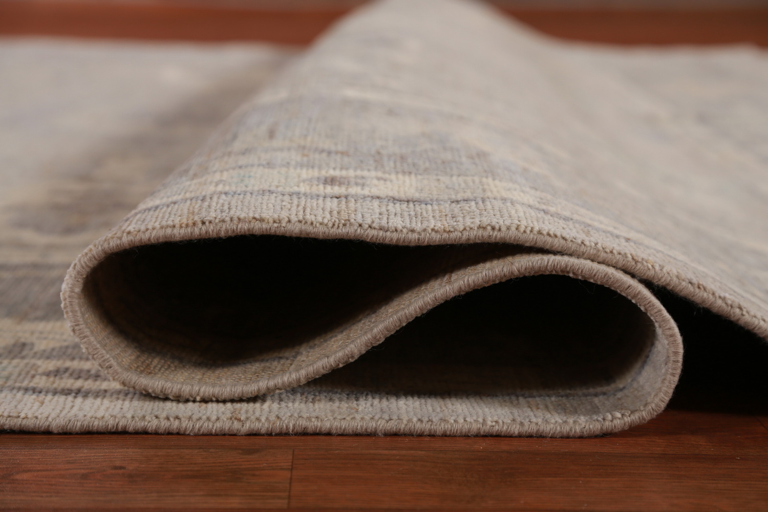 Vegetable Dye Wool Oushak Turkish Area Rug 9x12