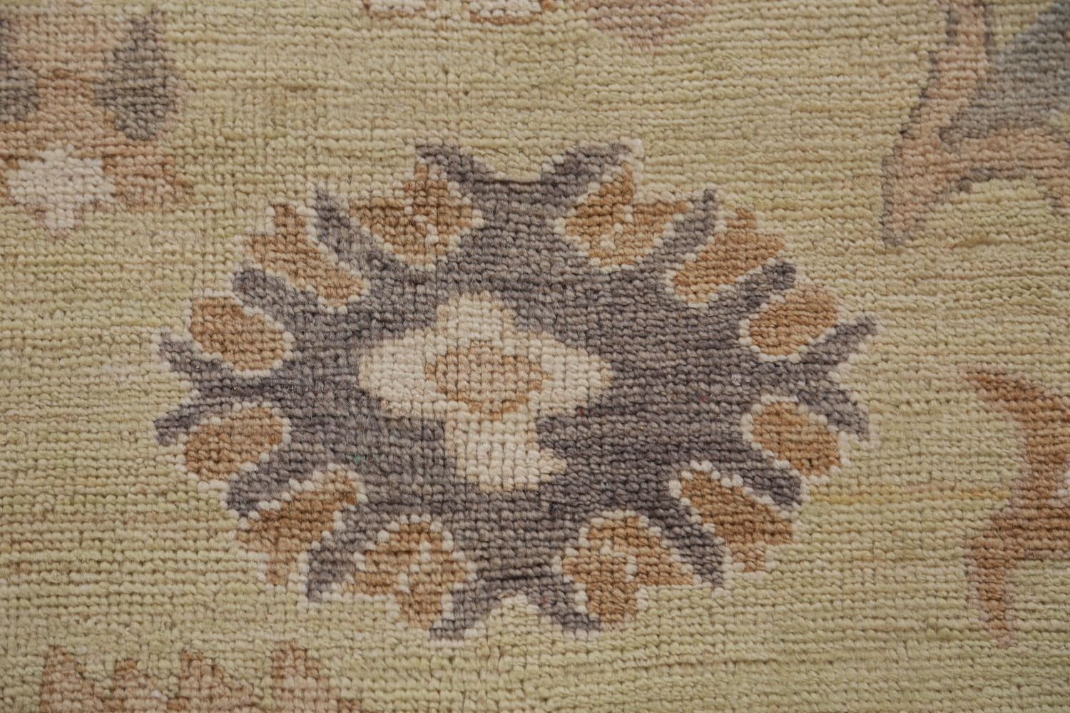 Vegetable Dye Floral Oushak Turkish Area Rug 8x10