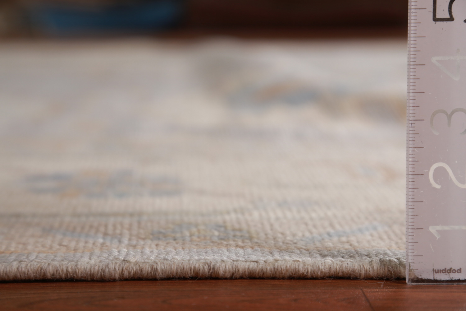 Vegetable Dye Gray Oushak Turkish Area Rug 9x12