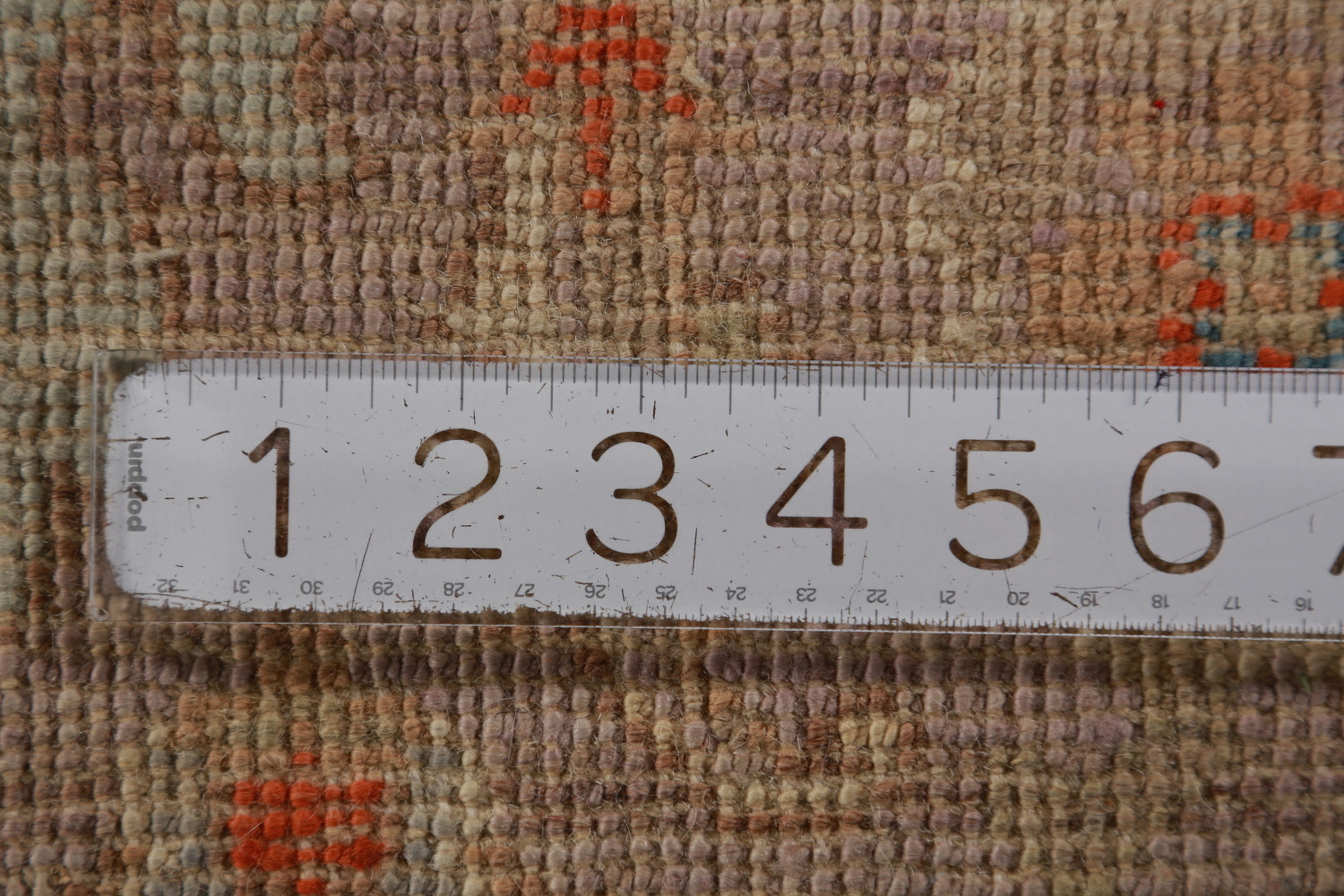 Vegetable Dye Light Purple Oushak Turkish Area Rug 6x9