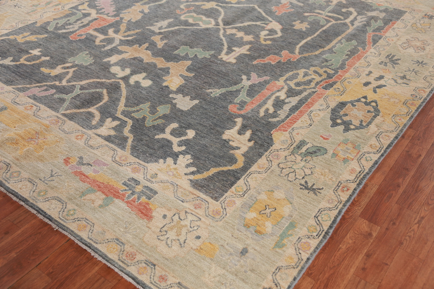 Vegetable Dye Oushak Turkish Area Rug 8x10