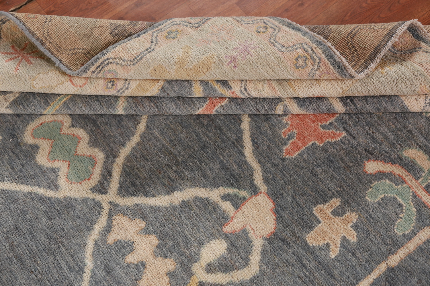 Vegetable Dye Oushak Turkish Area Rug 8x10