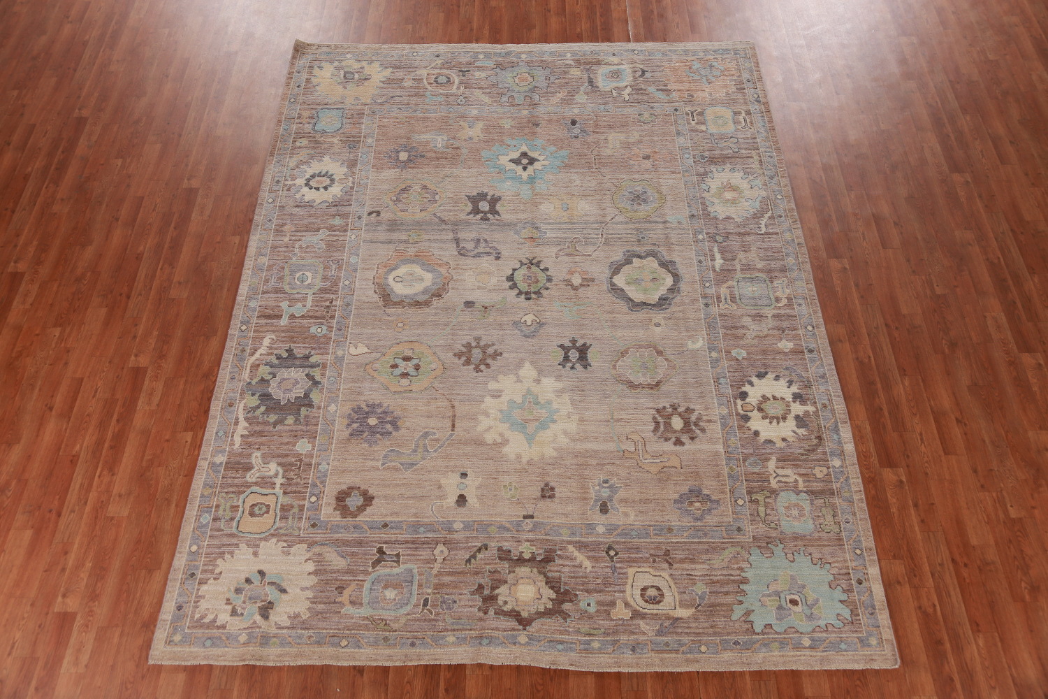 Vegetable Dye Oushak Turkish Area Rug 8x10