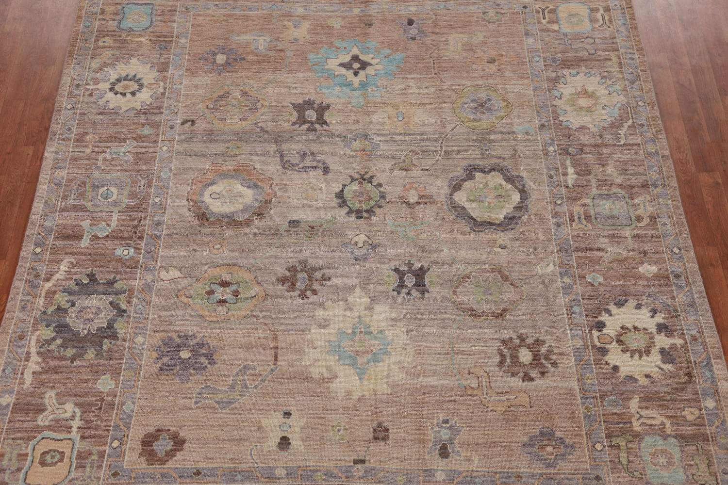Vegetable Dye Oushak Turkish Area Rug 8x10