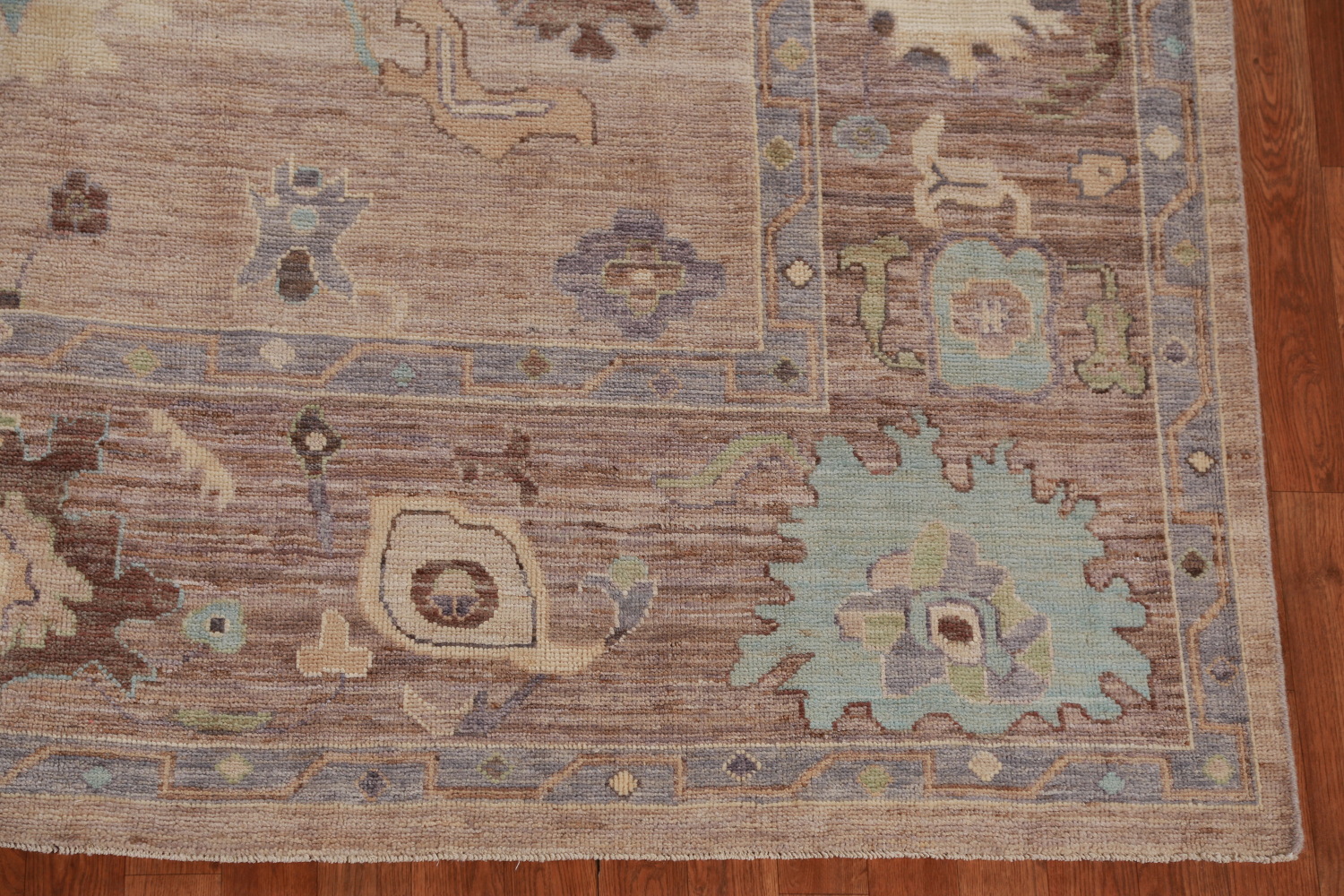 Vegetable Dye Oushak Turkish Area Rug 8x10