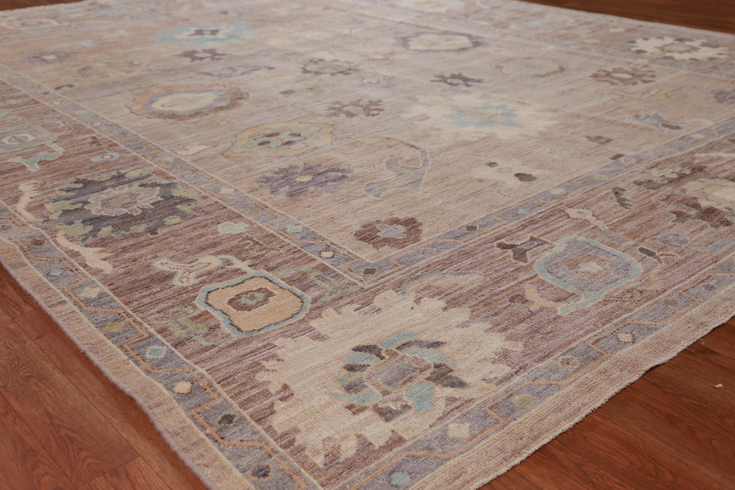 Vegetable Dye Oushak Turkish Area Rug 8x10