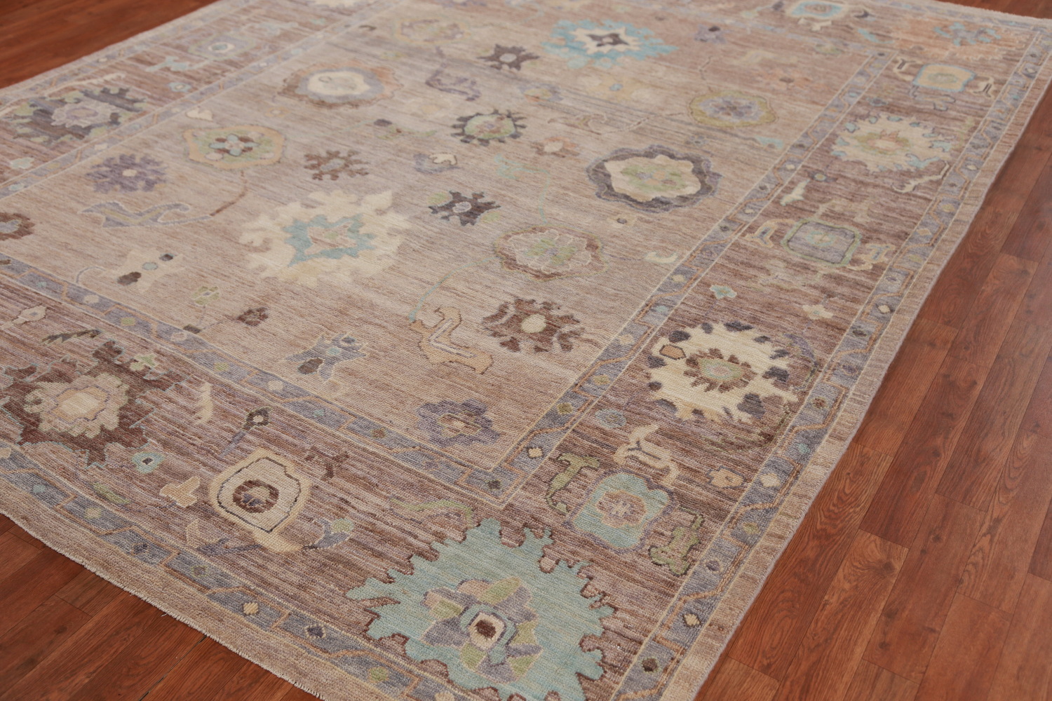 Vegetable Dye Oushak Turkish Area Rug 8x10