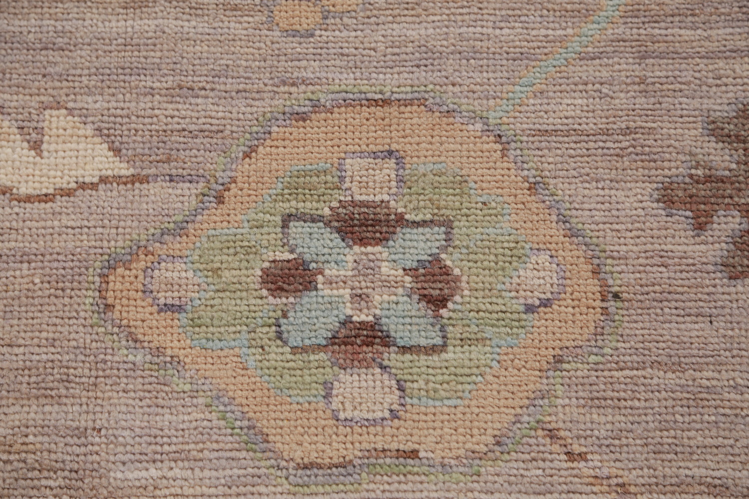 Vegetable Dye Oushak Turkish Area Rug 8x10