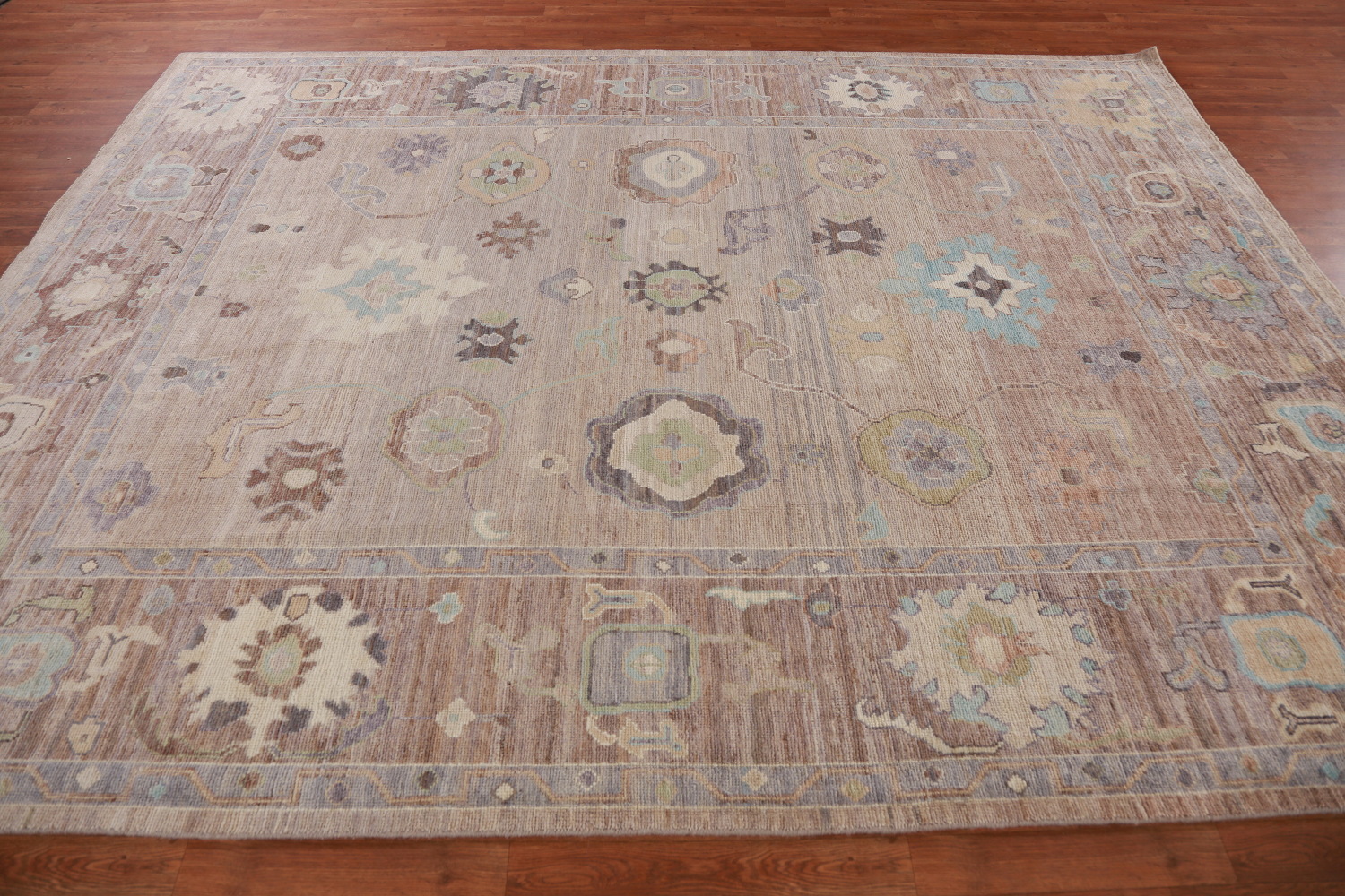 Vegetable Dye Oushak Turkish Area Rug 8x10