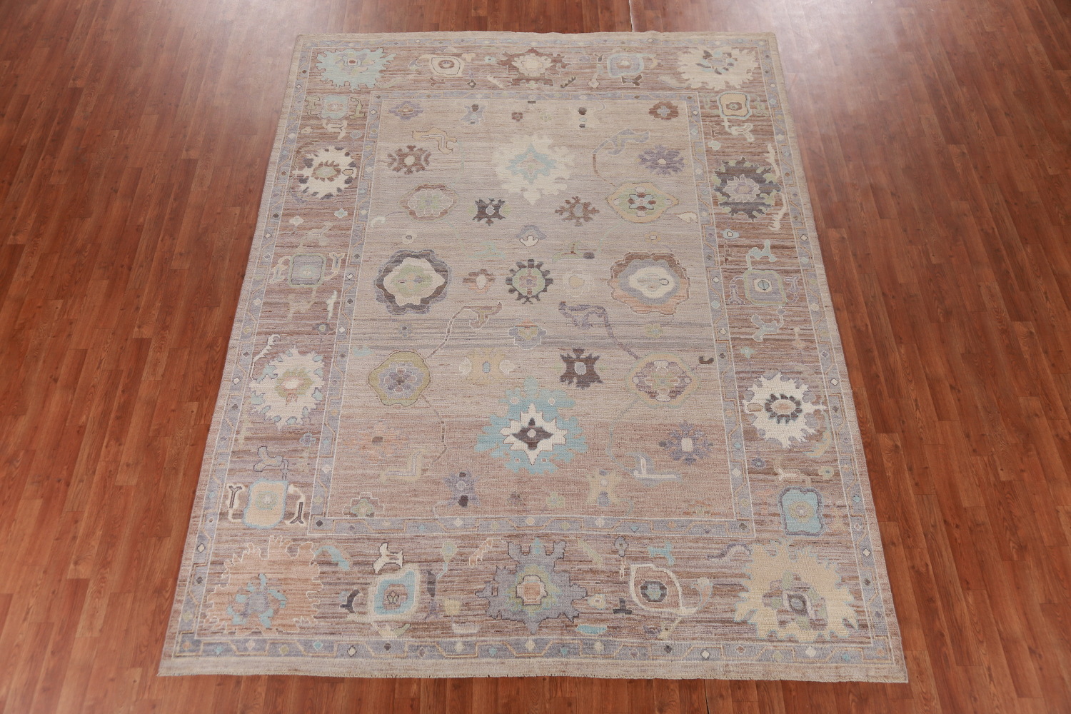 Vegetable Dye Oushak Turkish Area Rug 8x10