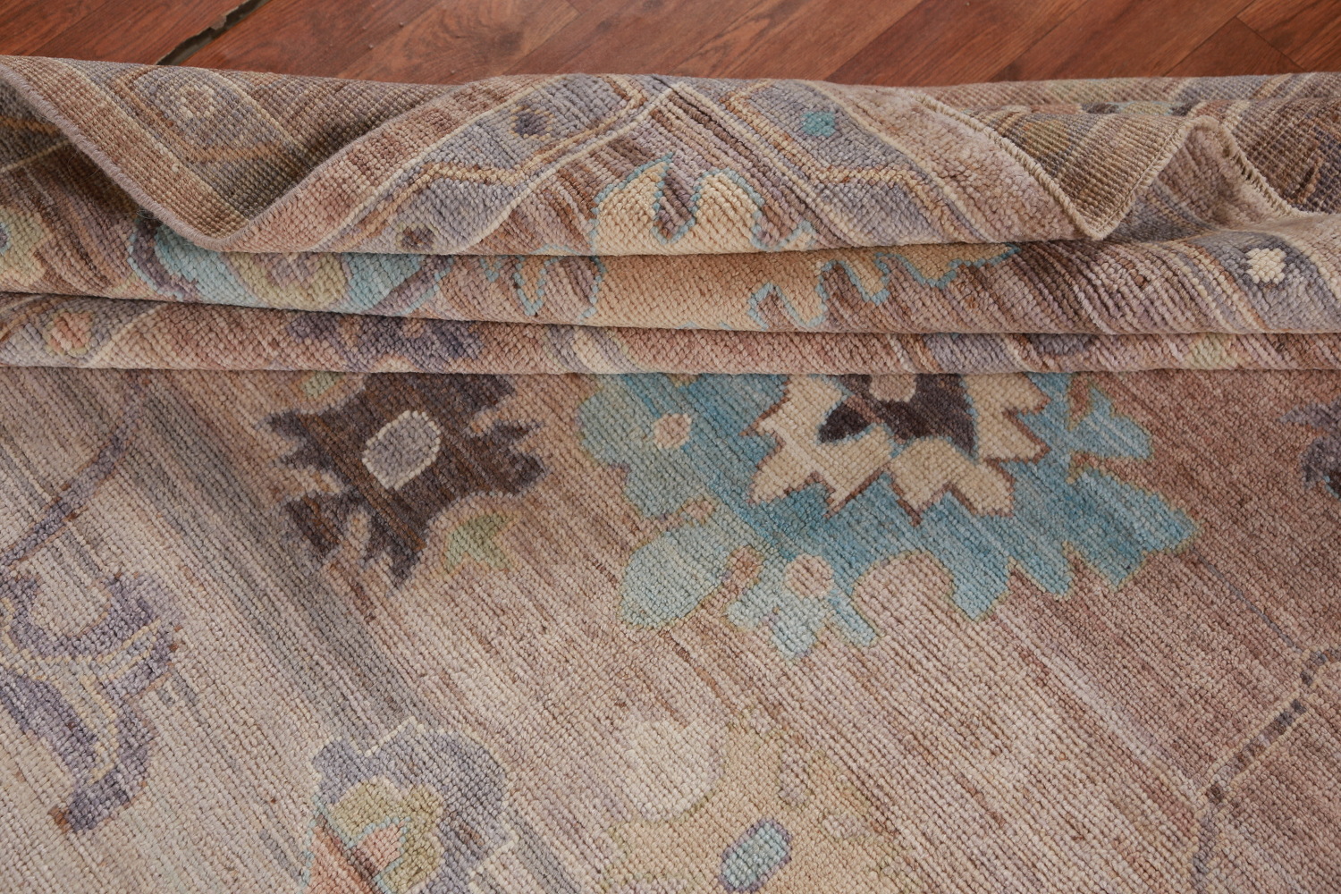 Vegetable Dye Oushak Turkish Area Rug 8x10