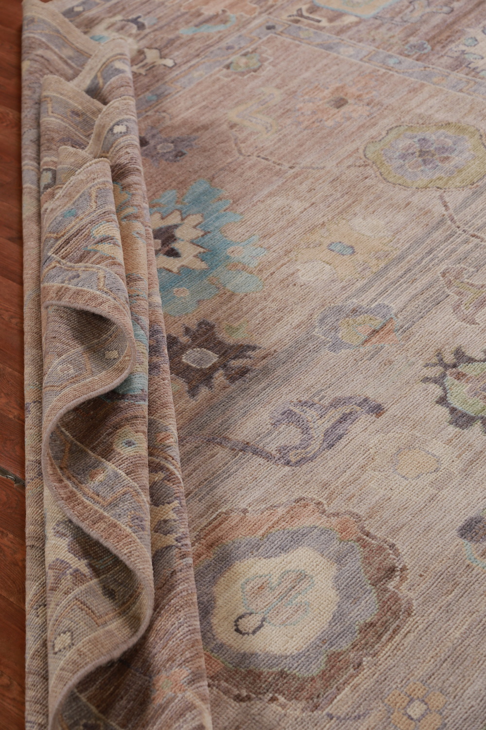 Vegetable Dye Oushak Turkish Area Rug 8x10