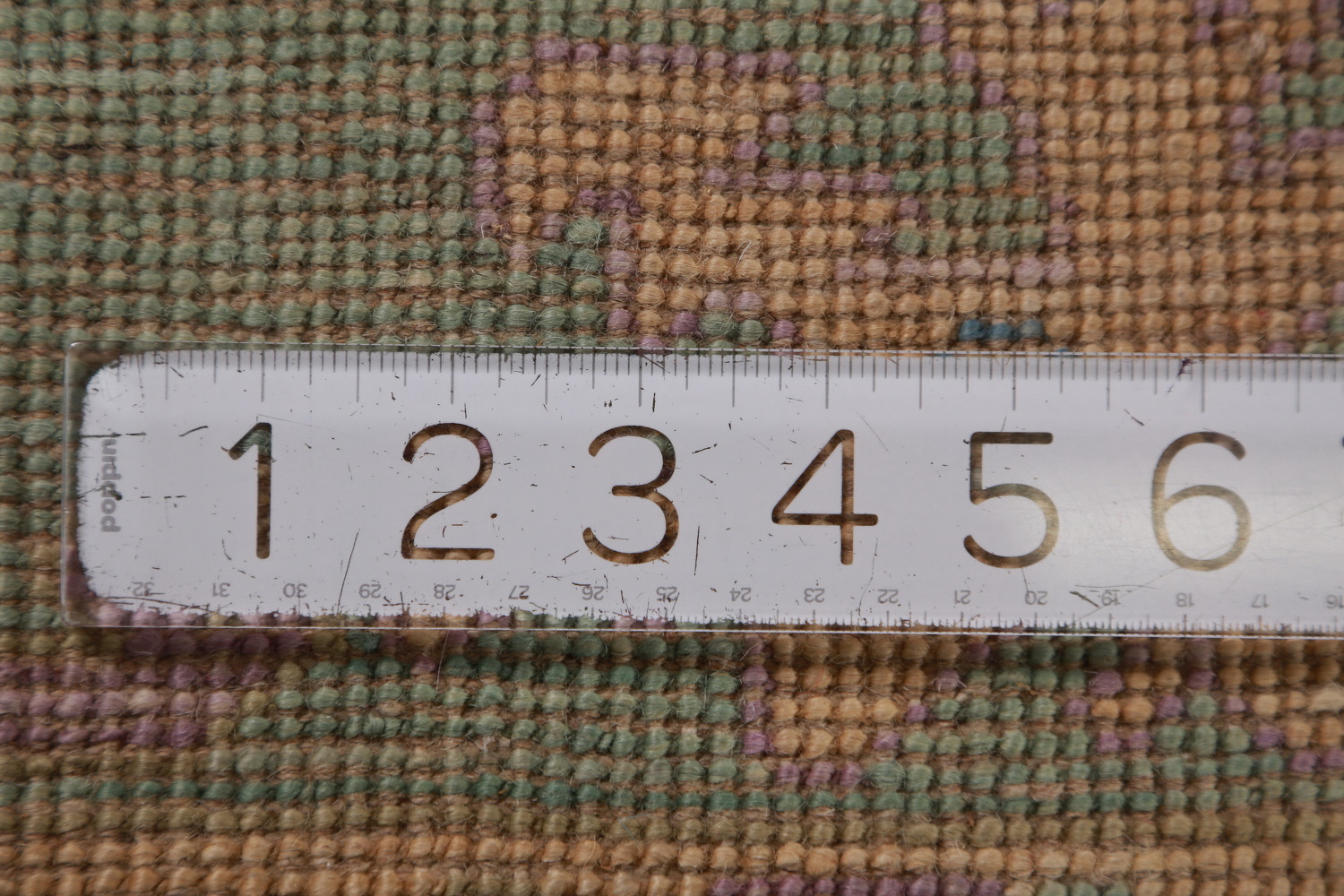 Handmade Blue Oushak Vegetable Dye Area Rug 9x12