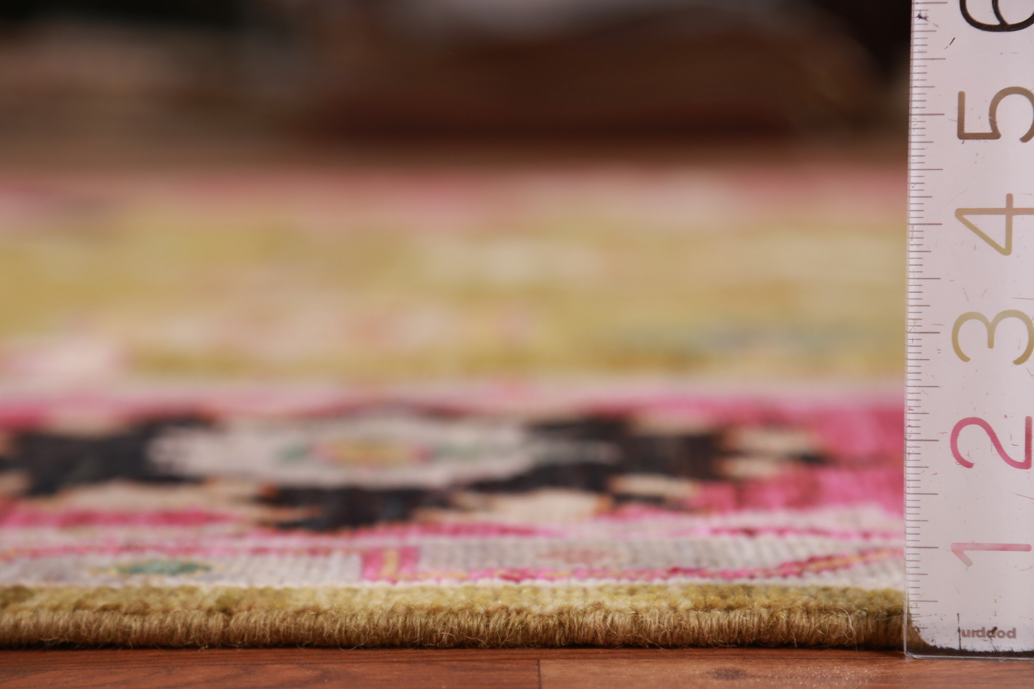 Vegetable Dye Gold Oushak Turkish Area Rug 8x10