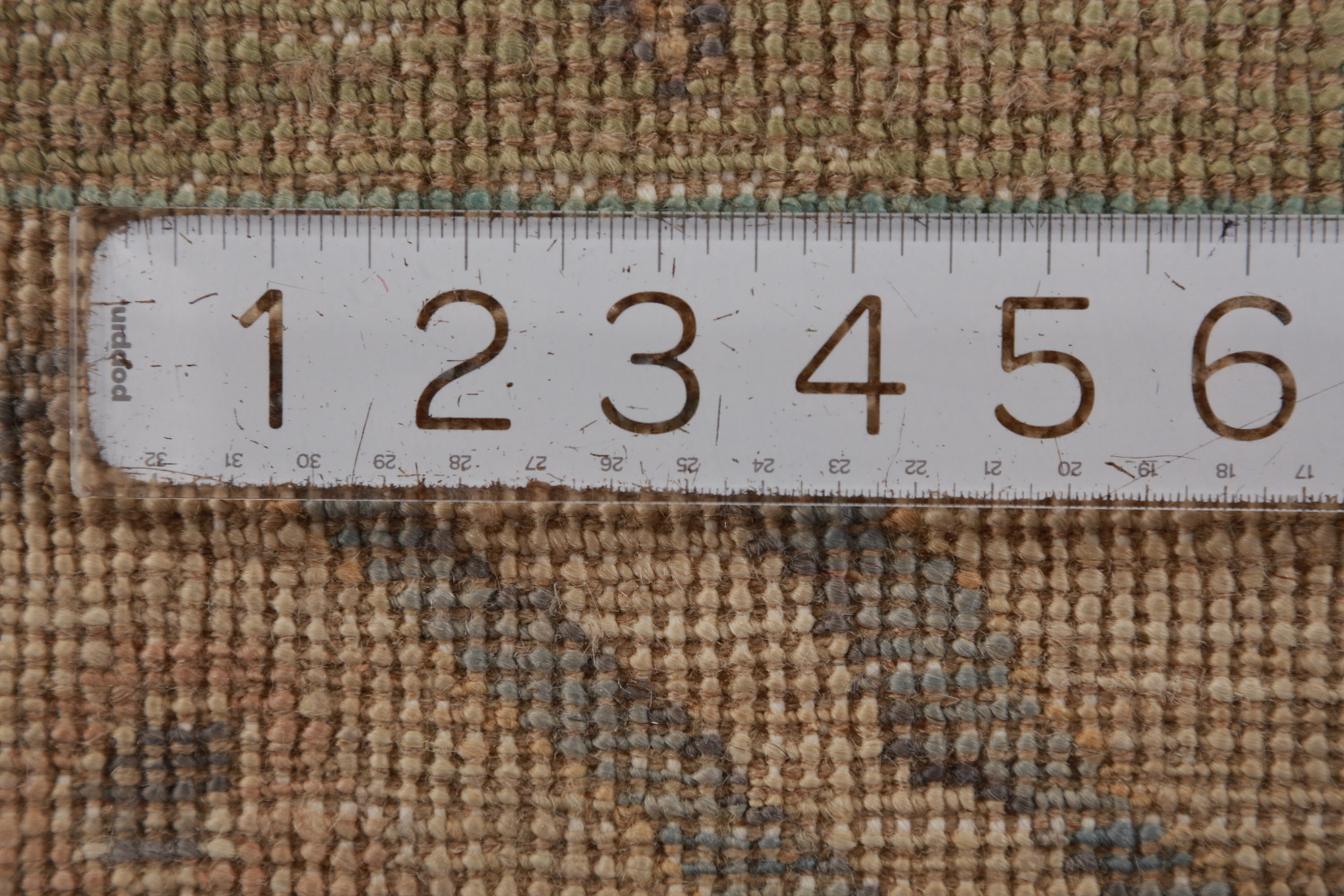 Vegetable Dye Gray Oushak Turkish Area Rug 8x10