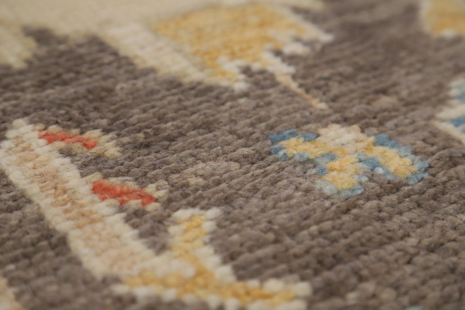Handmade Blue Oushak Vegetable Dye Area Rug 8x10