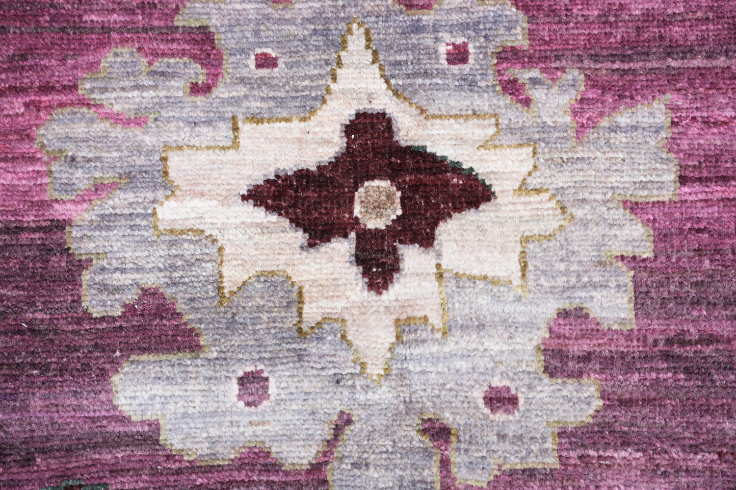 Vegetable Dye Pink Pastel Oushak Turkish Area Rug 9x12
