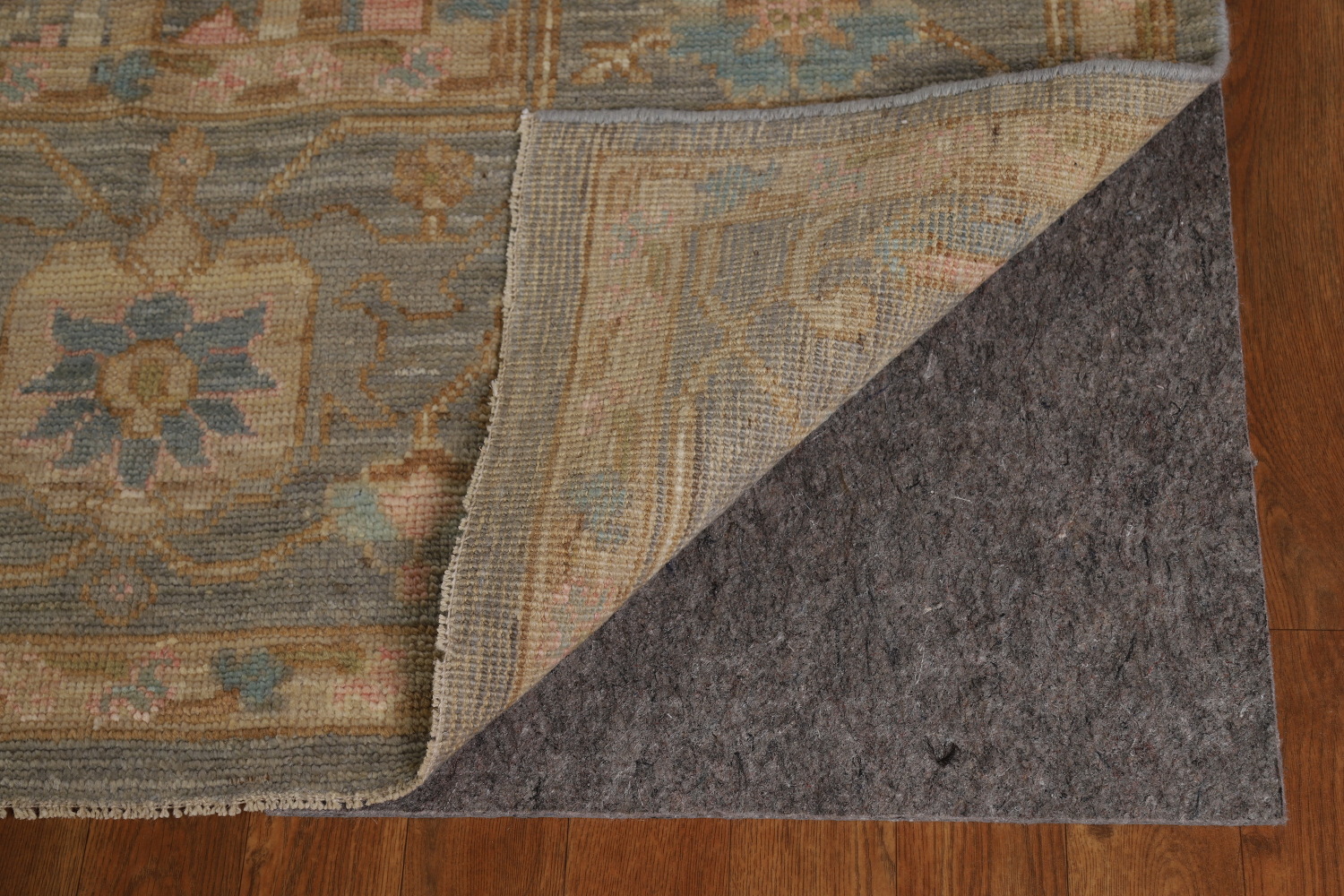 Vegetable Dye Wool Oushak Turkish Area Rug 8x10