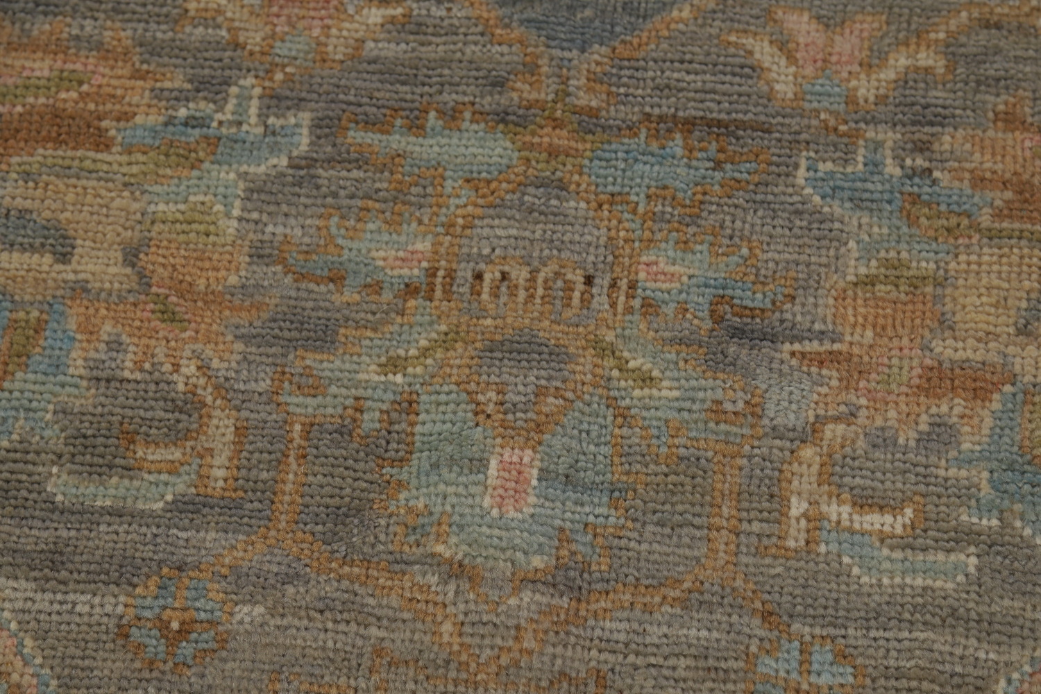 Vegetable Dye Wool Oushak Turkish Area Rug 8x10
