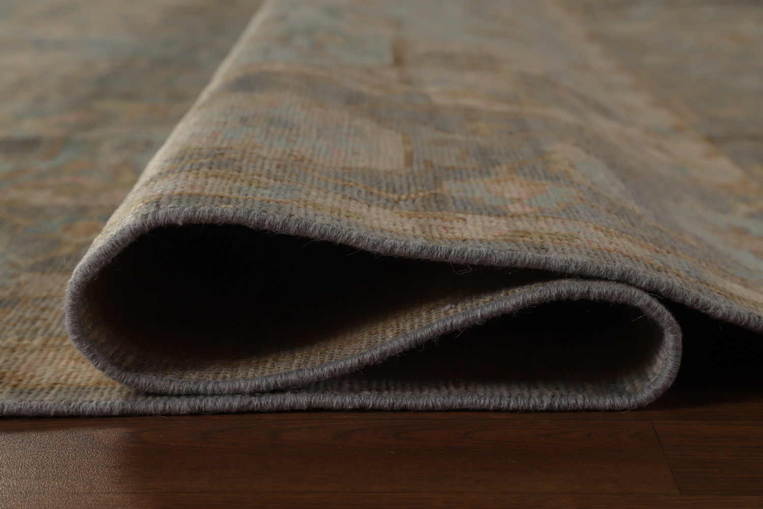 Vegetable Dye Wool Oushak Turkish Area Rug 8x10