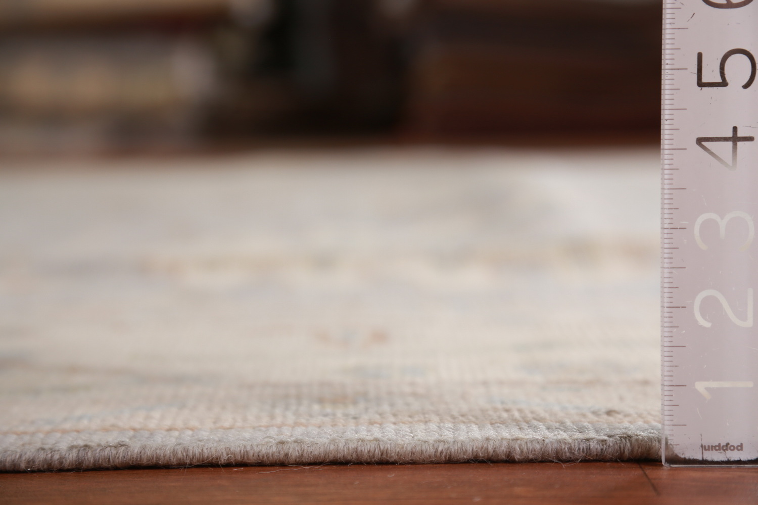 Vegetable Dye Floral Oushak Turkish Area Rug 9x13