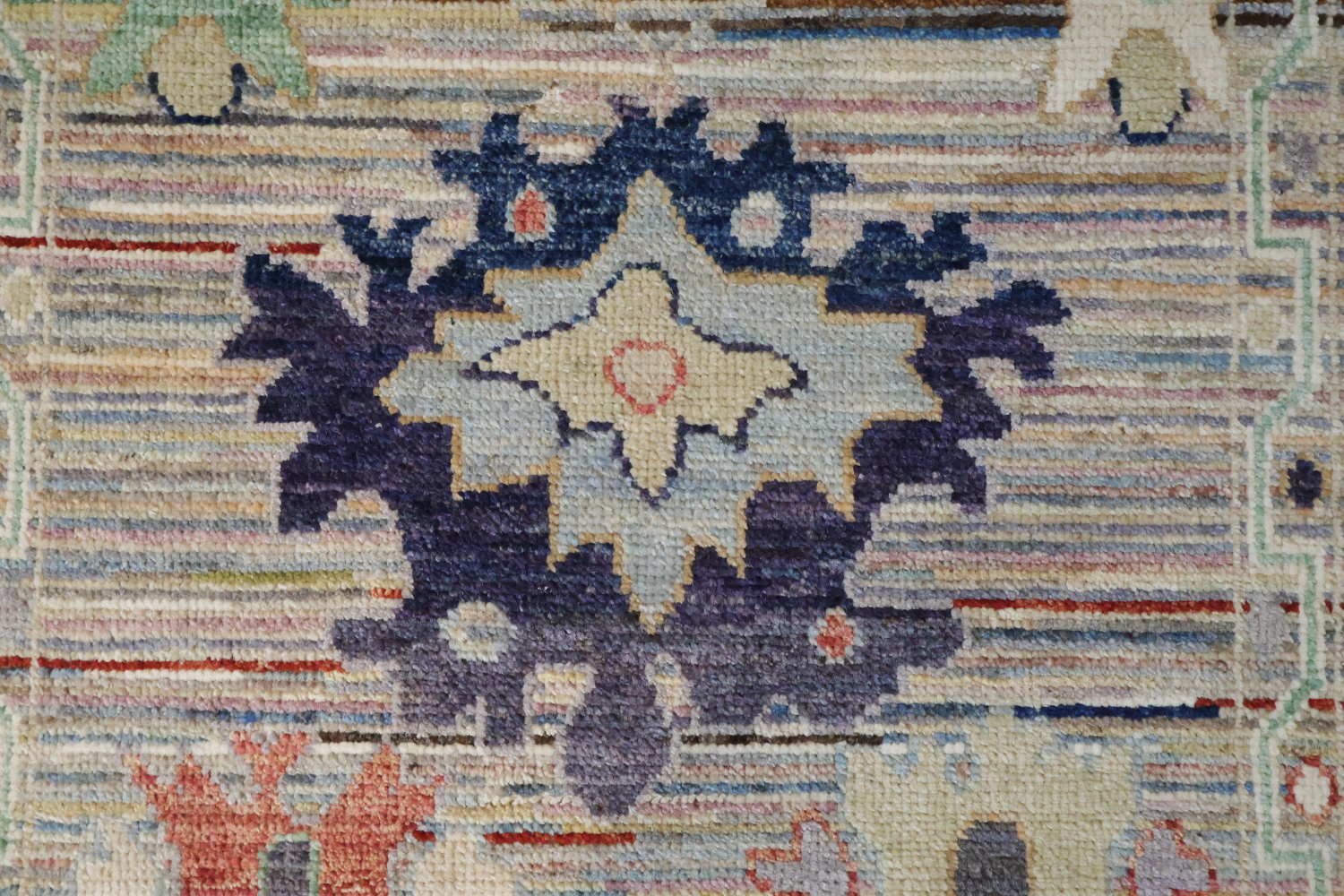 Elegant Turkish Runner Rug with Vintage Charm and Colorful Patterns 3x9 ft