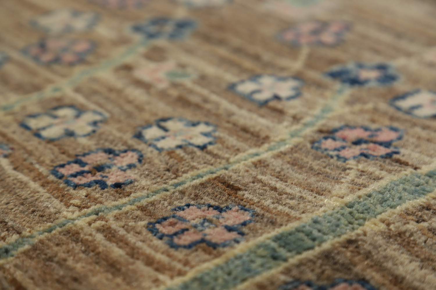 Vegetable Dye Oushak Chobi Turkish Area Rug 8x10