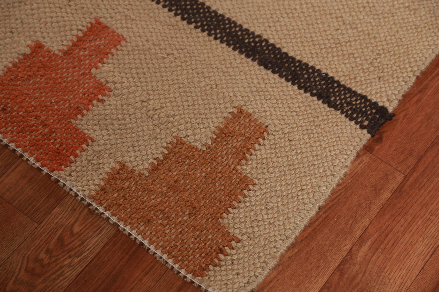 Vegetable Dye Jute Kilim Turkish Large Rug 10x14