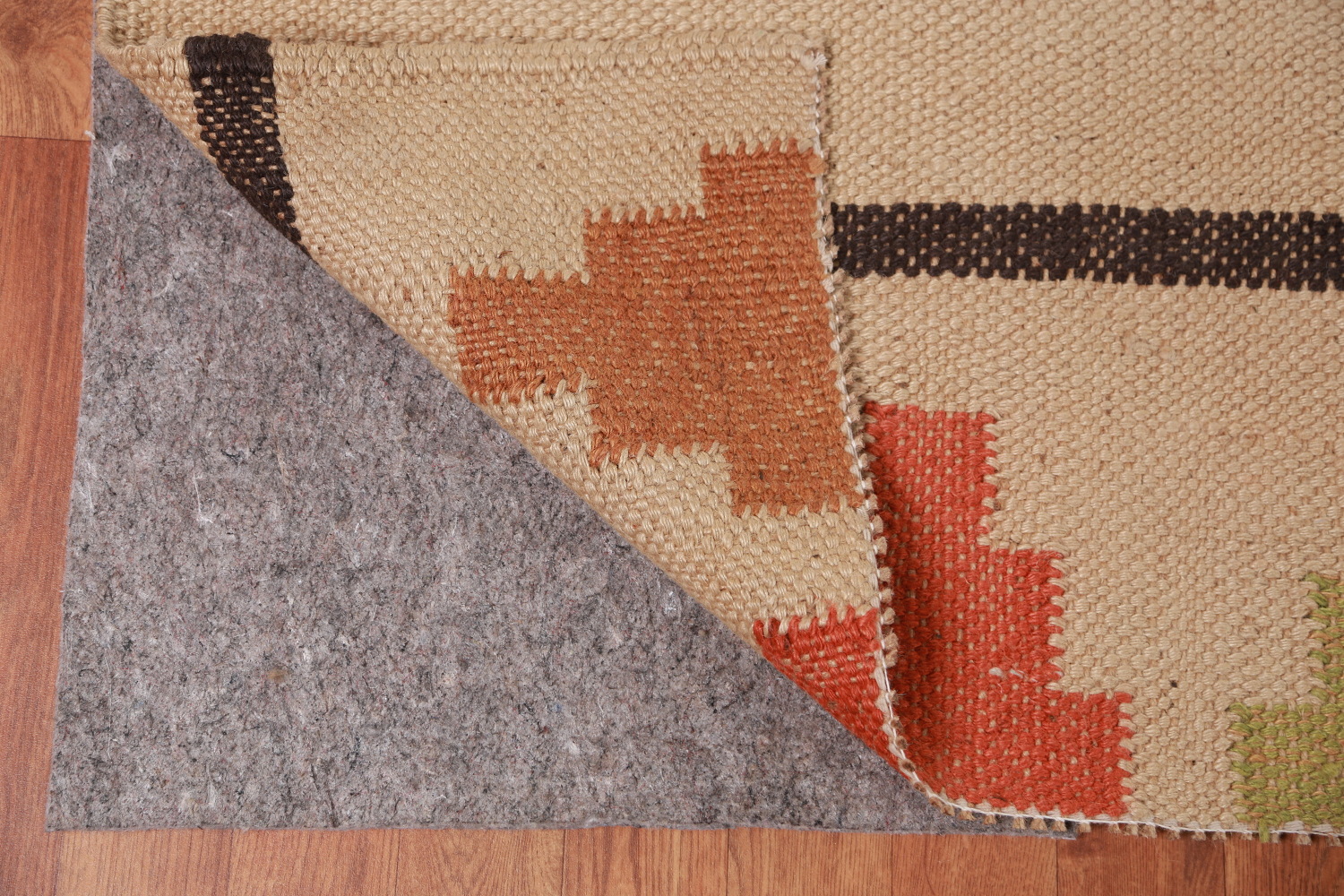 Vegetable Dye Jute Kilim Turkish Large Rug 10x14