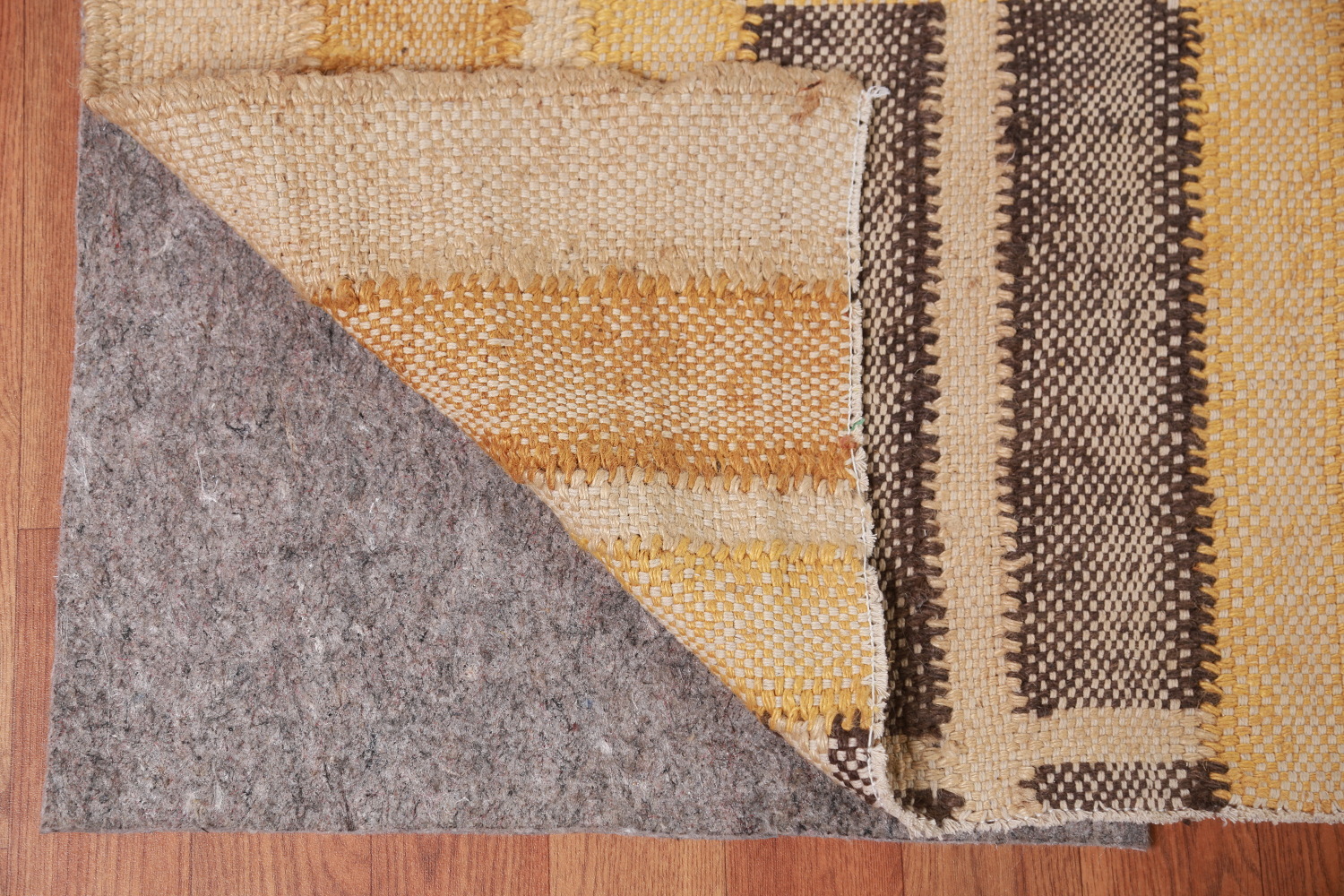 Contemporary Jute Kilim Turkish Square Rug 9x9
