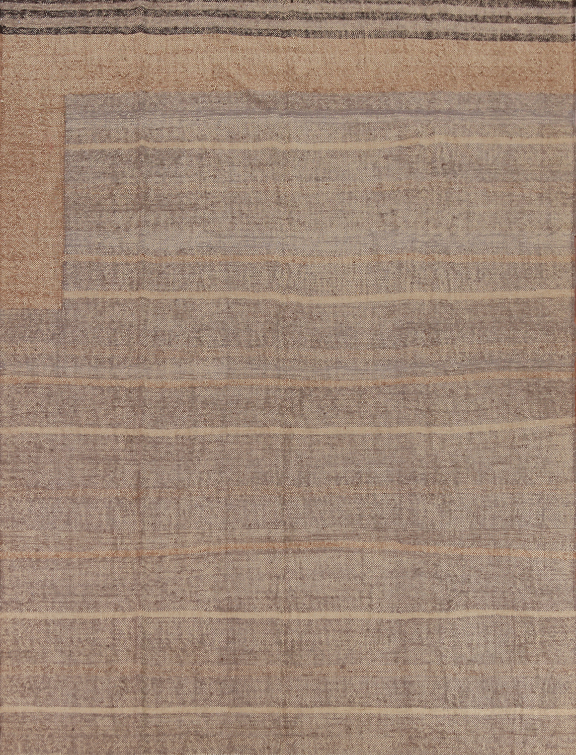 Flat Weave Jute Kilim Turkish Area Rug 8x10