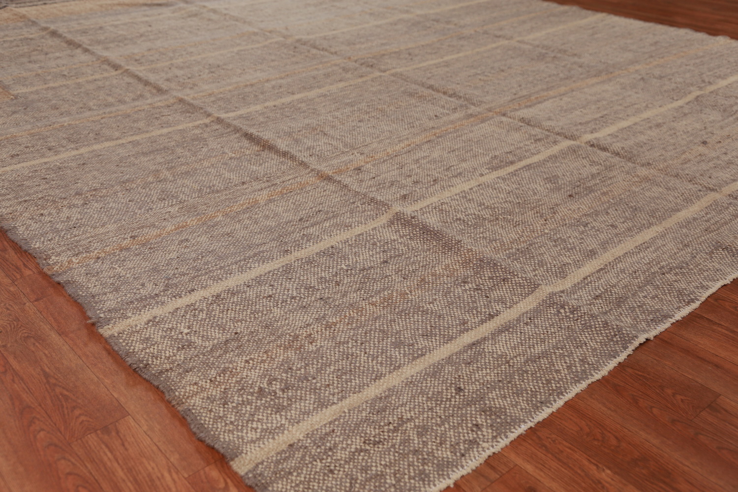 Flat Weave Jute Kilim Turkish Area Rug 8x10