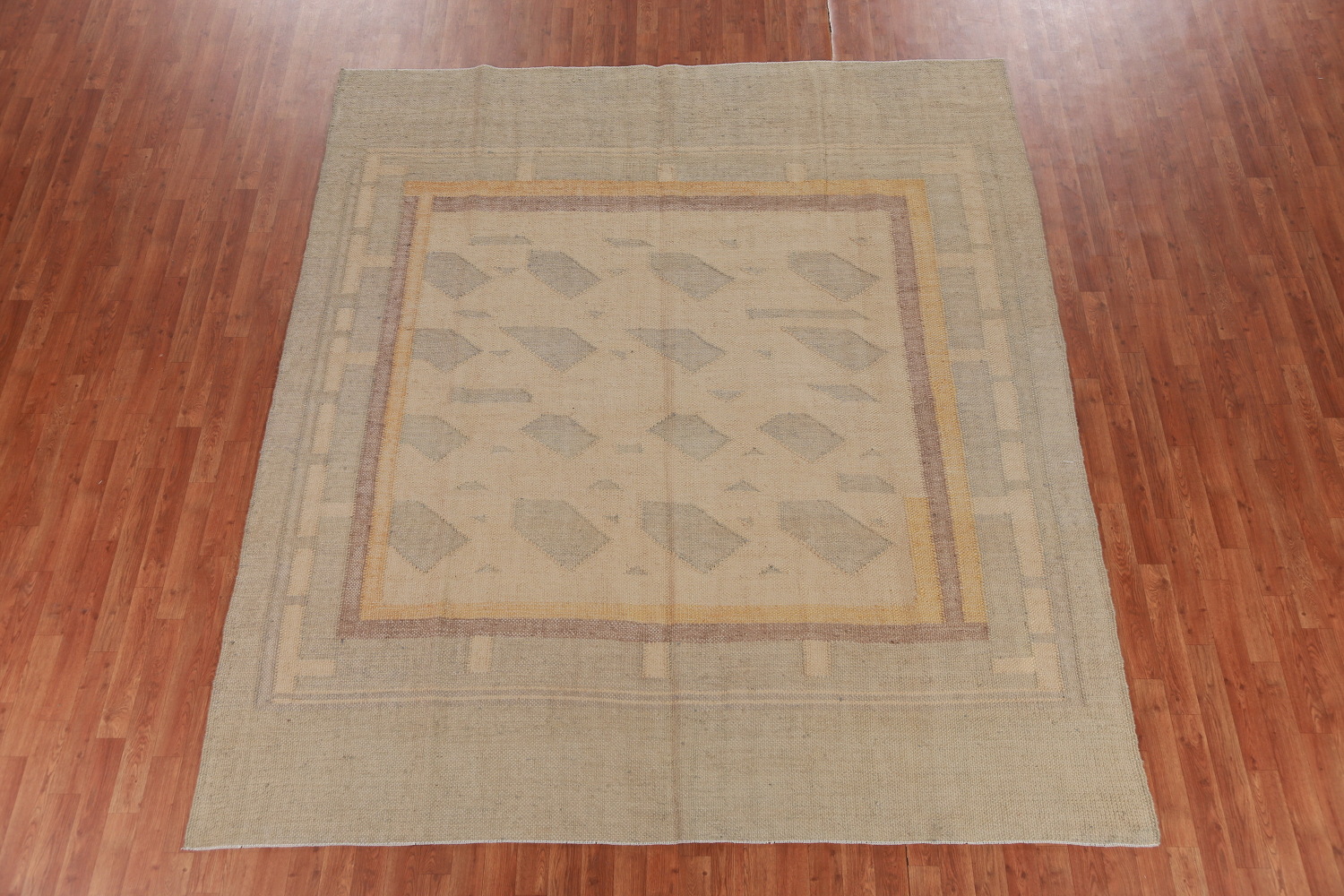 Contemporary Jute Kilim Turkish Area Rug 8x10