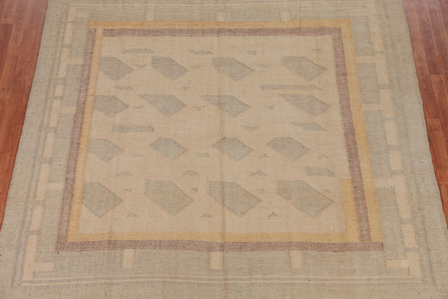 Contemporary Jute Kilim Turkish Area Rug 8x10