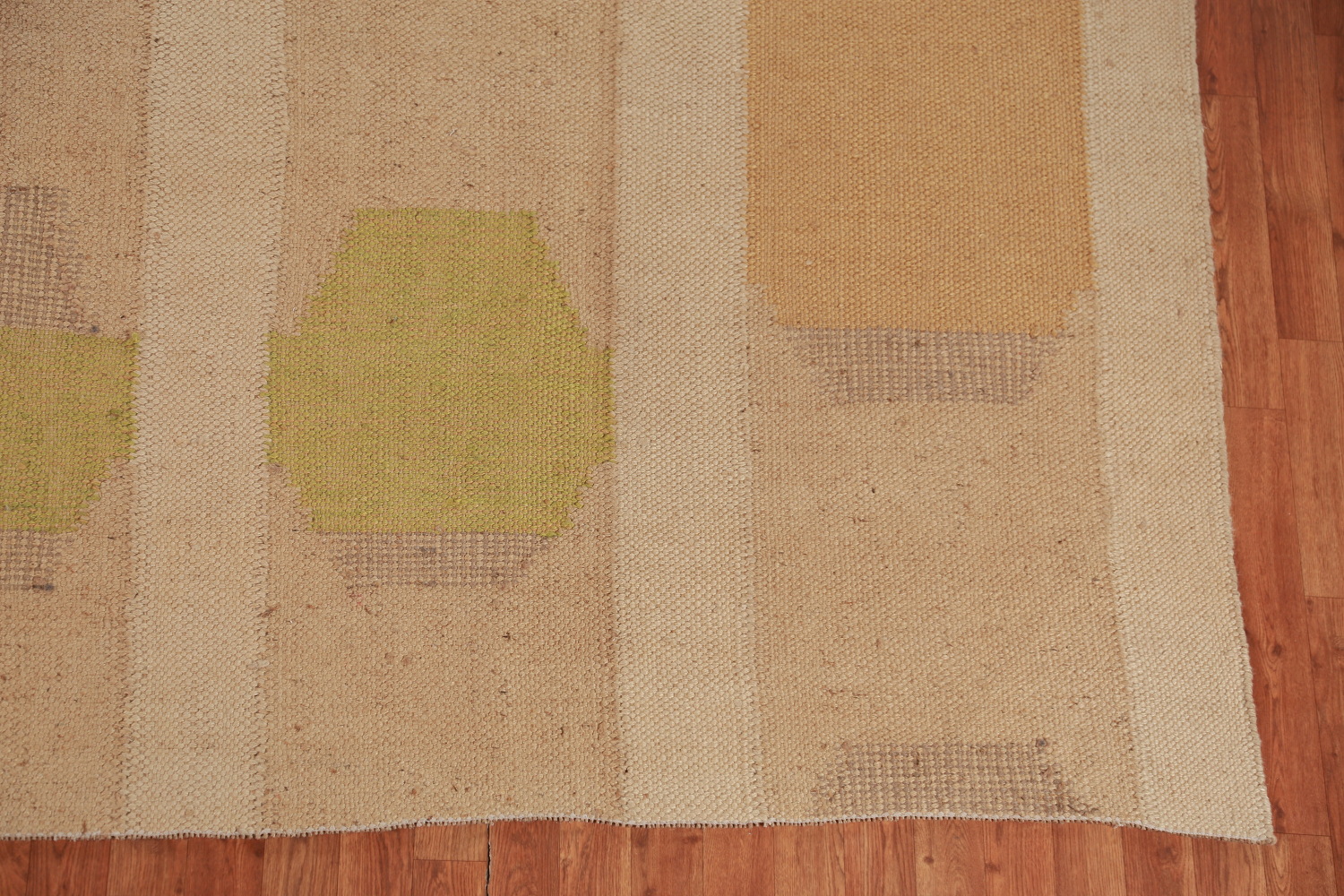 Vegetable Dye Jute Kilim Turkish Large Rug 10x14