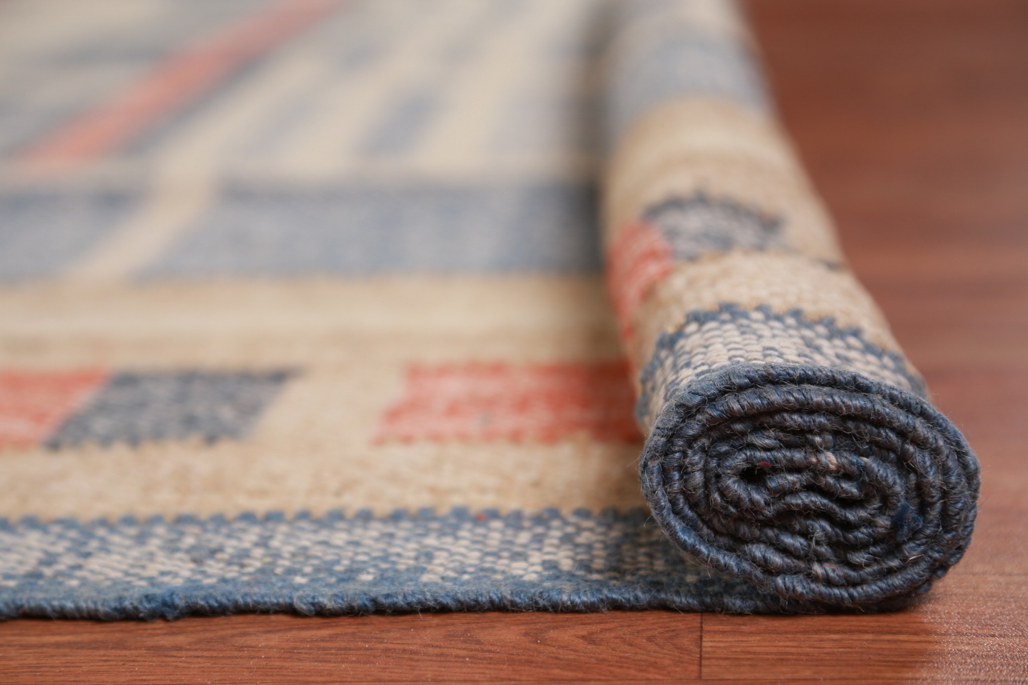 Vegetable Dye Jute Kilim Turkish Square Rug 9x9
