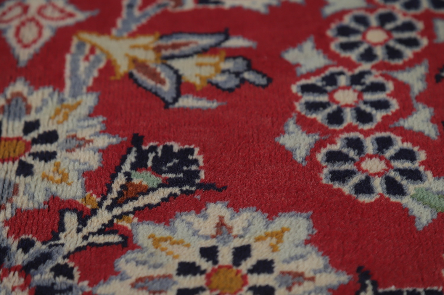 Vintage Floral Najafabad Persian Large Rug 10x16