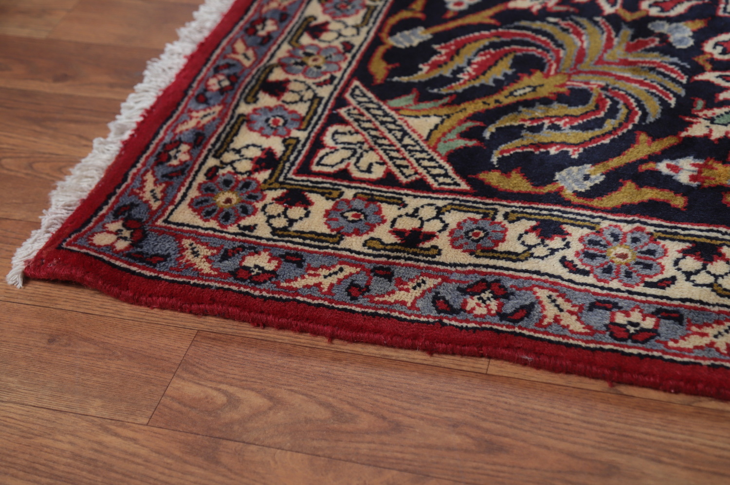 Vintage Floral Najafabad Persian Large Rug 10x16
